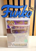 Grail Signed Willy Wonka Funko Pop #1669 – Peter Ostrum – Scented – Certified