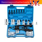 Portable Riveter Tool Kit 110pcs Hand Rivnut Nut Gun M3-M12 Sturdy Construction