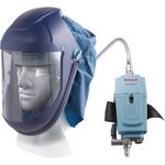 Air Fed Mask Honeywell DMAK-0023E Airvisor 2 MV Chem Kit & 10 Tear off Visors