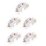 Chinese Traditional Shadow Puppet Kit 40Pcs Paper Party Creative Craft Set