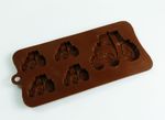 4+1 Tractor Novelty Chocolate Candy Silicone Bakeware Mould Cookie Soap Wax