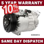 AIR CON AC COMPRESSOR FOR OPEL VAUXHALL VIVARO MOVANO NISSAN RENAULT TRAFIC MK2