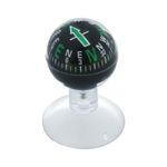 Waterproof Vehicle Navigation Ball Car Compass Ball with Suction Cup Base