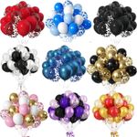 100 X Latex PLAIN BALOON BALLONS helium BALLOONS Quality Party Birthday Wedding