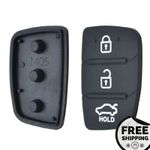 Hyundai i10 i20 i30 i40 ix20 ix35 3 Button Remote Key Fob Rubber Pad Replacement
