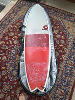 Torq TET Modfish 6’6 Surfboard + Fins + Leash + Board Bag