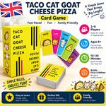 Taco Cat Goat Cheese Pizza | Card Game | Ages 8+ | 2-8 Players | 10-30 Minute