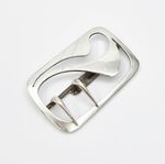 FINE MURRLE BENNETT ART NOUVEAU STERLING SILVER BELT BUCKLE London Import 1900