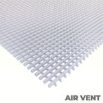 5 Air Vent / Light Louver For Suspended Ceilings, 595x595mm Plastic Eggcrate