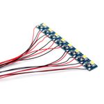 Laisdcc SMD 3528 Pre-wired Warm or Cool White LED lighting PCB. UK Stock