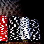 *CHECK DESCRIPTION*   *REAL CASINO POKER* Mixed Chips Lot - Red Black Blue White