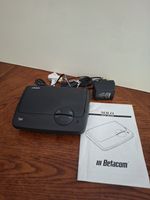 Betacom Solo Micro Cassette Black Answering Machine With Cassette Boxed