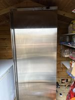 Blizzard stainless steel fridge HS600
