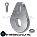 E Bike Torque Arm Universal Stainless 6mm Thick M12-14-16, Carrera High Quality
