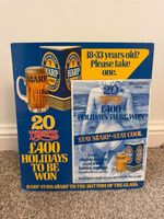 Vintage Harp Larger Advertisement Breweriana