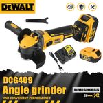DEWALT DCG409 125mm Flat Head Angle Grinder Bare Tool 20V Brushless Lithium