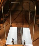 Attic Stairs Safety Rail Loft Balustrade Safety Rail Silver