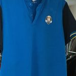 Ryder Cup 2023 Europe Blue Golf Polo Shirt - Ryder Cup Event Golf Shirt