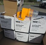 LED Automatic AMBER Flashing Light Scaffolding Safety Lamp x 6
