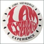 The Jimi Hendrix Experience 1960s Fan Club Badge (UK)