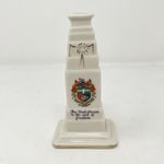 VGC Crested China Cenotaph Whitehall - Aylesbury Crest - Coronet Ware Parrott&Co