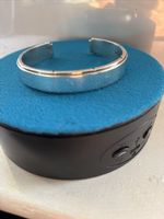 Authentic Tiffany & Co. Sterling Silver 1837 Wide Cuff Bracelet (72g — 2006)