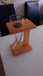 Viking Horn Glass with Stand