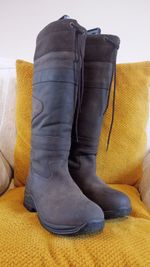 Toggi Canyon Long Leather Country Riding Equestrian Boots UK 4 EU 37