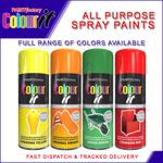 All Purpose Spray Paint Aerosol Auto Car Van Bike Matt Gloss Metal Wood 400ml