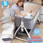 Baby Bedside Crib Sleeper Bassinet Safe Co-Sleeping Storage Bag Easy install UK