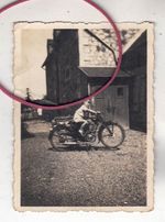 PHOTO PHOTO CAR AUTOMOBILES OLD MOTORCYCLE