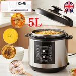 10 in1 Electric Pressure Rice Cooker Digital Insta Pot Programmable 5L Rice Pot