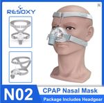 Nasal Mask Headgear Silicon Cushions for CPAP Machine Sleep Apnea Anti Snoring
