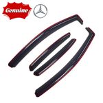 4X Genuine In-Channel Wind Deflectors For Mercedes-Benz A-Class W176 / AMG A45