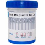 13-in-1 Drug Test Cup – Urine Screening Kit – Cocaine, THC & More– Fast Results
