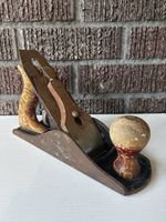 Vintage 9.5" Hand Plane Woodworking Tool Made in USA Tool Shop Collectible Wood
