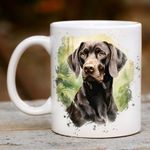 Pet Dog Mug, German Short Haired Pointer- Ideal Gift, Birthday, Christmas