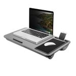 Portable Laptop Lap Desk Tray – Cushioned Support Bean Bag Table Large UK