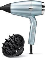 Babyliss Hydro-Fusion Hair Dryer with Diffuser - Professional 2100W Ionic Blow D