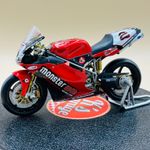MINICHAMPS 1/12 Ducati 998 R Steve Hislop British Super Bike 2002 122021202