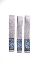 Myikigai Deluxe Silk Competition Karate Belt Red White Blue Sparring Kata Martia