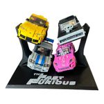 Lego Speed Champions Fast & Furious Display Stand for Four Cars