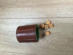 Vintage Poker Dice and Shaker Set