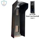 Eufy DUAL Cam E340 (NEW Model) Security Doorbell Cover | Sunshade Cover - Black