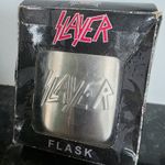 OFFICIAL LICENSED - SLAYER - LOGO HIP FLASK METAL, slayer, Trash Metal, Metal