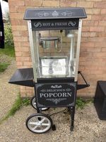 Pop Corn Machine With Cart