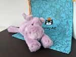 Jellycat Adorable Smudge Hippo 13cm - New Tiny Plush Tags Perfect Gift Everyone
