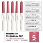 Pregnancy Test Sticks Midstream Early Detection 99% Accurate HCG 10mIU Urine Kit