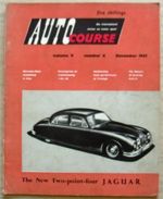 AUTO COURSE Magazine Dec 1955 Vol V No 4 Motor Racing Review AC CARS Italian GP