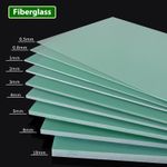 FR-4 Fiberglass Board Aqua Green Epoxy Resin Sheet Plate 0.5mm to 40mm Thickness